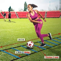 Kit d'entraînement KWO Fitness : Bandes, disques, parachute de résistance, échelle d'agilité, équipement de football pour l'entraînement de vitesse