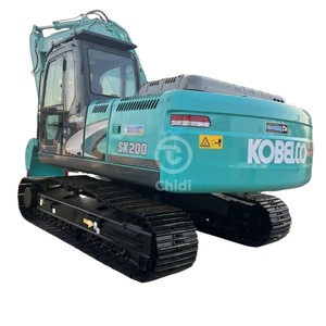 Máquina usada de alta calidad Kobelco, excavadora de orugas mediana de 2, 1, 2, 2, 2, 2, excavadora de ahorro de energía, Japón Sk200 - Product Image 1