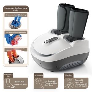 Máquina de terapia para pies, máquina de belleza para piernas con airbag, masajeador de pies y pantorrillas totalmente automático e integrado. - Product Image 3