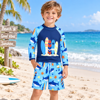 Expédition rapide, maillots de bain pour enfants, service OEM, vêtements d'été pour enfants, vêtements de vacances populaires, maillots de bain de qualité mondiale moderne