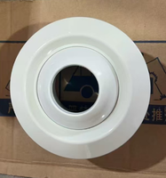 Diffuseur d'air rond en aluminium pour système de CVC, ventilation, échappement, alimentation en air conditionné, buse à jet d'air, diffuseur de boule d'air