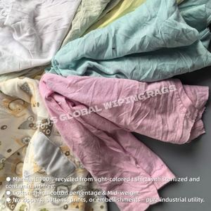 Trapos Industriales de 25 kg Multicolor de Algodón Reciclado, Trapos de Algodón 100% Ligeros y Coloridos - Product Image 4