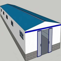 Edificio Modular Prefabricado de Acero Resistente al Fuego para Almacenes y Talleres, con Pernos de Alta Resistencia y Acero Galvanizado