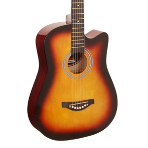 38 Inch Sinh Viên Guitar Chuyên Nghiệp Nhạc Cụ Sản Xuất Tại Trung Quốc Chất Lượng Cao Acoustic Guitar Tùy Chỉnh Guitar Bán Buôn - Product Image 2