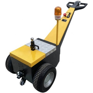 2000lbs Workshop Lithium Battery Powered Pedestrian Walking Hand <b>Pull</b> <b>Trolley</b> Cart Tow Trailer Tractor Tugger - Product Image 1
