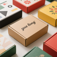 Boîtes d'expédition en carton ondulé pour vêtements, emballages portables en carton pour vêtements avec logo, boîtes en papier pour sous-vêtements