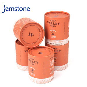 Divers tubes en papier personnalisés conception libre emballage de boîte de tube en papier biodégradable avec logo personnalisé - Product Image 1