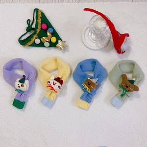 ผ้าพันคอสำหรับสัตว์เลี้ยงในฤดูหนาว ฤดูใบไม้ร่วง ปีใหม่ และคริสต์มาส สำหรับสุนัขพันธุ์ปอมเมอเรเนียน, ยอร์คเชียร์ เทอร์เรียร์, เท็ดดี้, ชเนาเซอร์, เปกิซ และแมว - Product Image 4