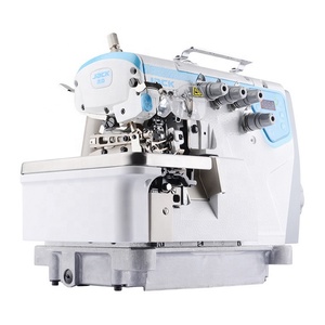 Nueva Máquina de Coser Overlock de Alta Velocidad de Cama Plana de Tres, Cuatro y Cinco Hilos Jack C3 con Operación Computarizada y Motor para Suéteres - Product Image 1