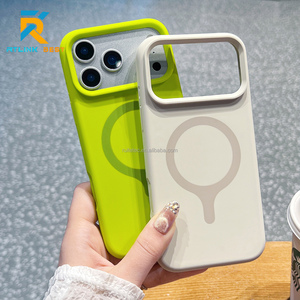 Funda Protectora de Silicona con Carga Magnética, Forro Suave Anticaídas, para <span class=keywords><strong>iPhone</strong></span> 17 18 Pro Max - Product Image 6