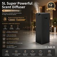 Diffuseur d'arômes intégré HVAC 5L, machine à huiles essentielles, système de diffusion de parfum intelligent avec contrôle WiFi, pour usage commercial