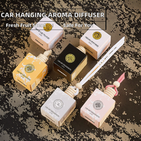 Diffuseur d'huile essentielle de liquide écologique 10ml Désodorisant de voiture Bouteille en verre Couvercle en bois Diffuseur de roseau Non toxique biodégradable