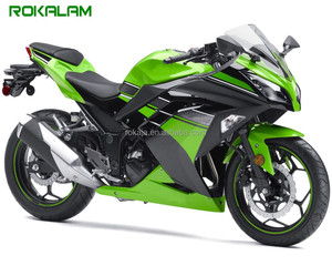Carenado Completo para Motocicleta <span class=keywords><strong>Kawasaki</strong></span> <span class=keywords><strong>Ninja</strong></span> EX300 ZX300 Ninja300 EX 300 <span class=keywords><strong>300R</strong></span> 2013 2014 2015 2016, Verde y Negro - Product Image 1