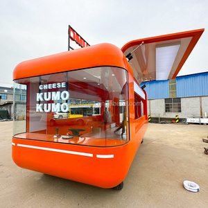 Café mobile extérieur, bar à jus, stand alimentaire, conteneur, glacier rapide, bar à bubble tea, café, remorque de restauration de rue, snack, chips - Product Image 5