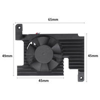 Boîtier dissipateur thermique en aluminium pour Raspberry Pi 4B, carte d'extension, module de ventilateur de refroidissement à contrôle de vitesse PWM 5V pour Raspberry Pi 4B