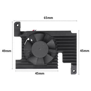 Raspberry <span class=keywords><strong>Pi</strong></span> 4B Papan Ekspansi Cangkang Pendingin Aluminium Raspberry <span class=keywords><strong>Pi</strong></span> 4B 5V PWM Modul Kipas Pendingin Kontrol Kecepatan - Product Image 2