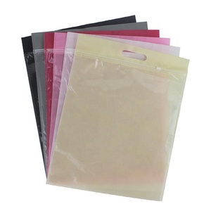 Bolsas de Plástico Transparente con Cierre y Logotipo Personalizado al por Mayor, Bolsas de Embalaje de PVC <span class=keywords><strong>para</strong></span> Ropa y Ropa Interior - Product Image 4