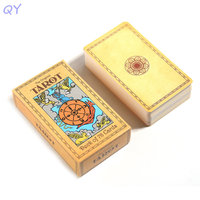 MK Grand format 78 cartes 70*120mm Jeu de cartes en papier portable Impression personnalisée en gros Cartes de tarot avec guide