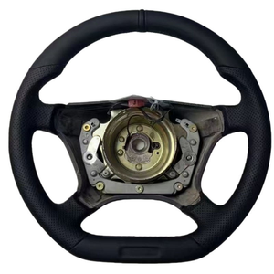 Volant personnalisé en cuir perforé en fibre de carbone pour Mercedes-Benz <span class=keywords><strong>E55</strong></span> <span class=keywords><strong>AMG</strong></span> W211 W212 W219 Classe E Classe G 463 - Product Image 6