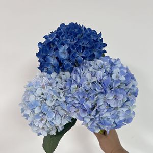Ramo de Flores de Hortensia Artificiales en 3D, Seda de Alta Simulación, Decoraciones para Bodas y Hogar - Product Image 2