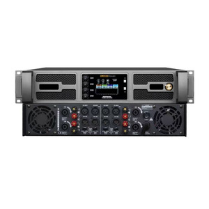AB4800 800W 1000W 2U 4 Channel Color Screen Professional Audio Power Amplifier Metal Stage bar Gym Conference System - Product Image 1
