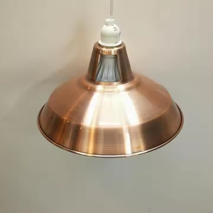 Moderno vittoriano popolare <span class=keywords><strong>paralume</strong></span> decorativo in metallo <span class=keywords><strong>paralume</strong></span> <span class=keywords><strong>dorato</strong></span> appeso per Hotel a casa - Product Image 1