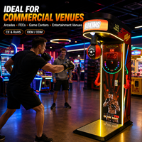 Machine de boxe multifonctionnelle Neofuns Street Amusement, machine de frappe d'arcade extérieure, jeu de boxe ultime Big Punch