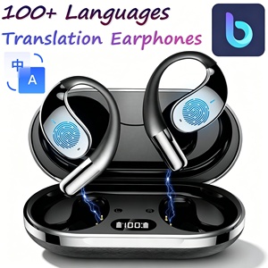 Auricolari Sportivi Wireless con Gancio YYK-Q39 Cuffie con Traduzione AI in Tempo Reale, Adatte per Viaggi <span class=keywords><strong>e</strong></span> Studio - Product Image 1