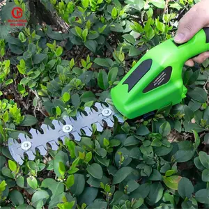 2 em 1 Electric Hedge Trimmer sem fio portátil de alta potência doméstico Lawn Mower recarregável Pruner Weeding Jardim Ferramentas