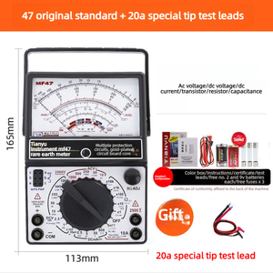 Multímetro Analógico NJTY MF47 con Protección Completa Contra Quemaduras y Buzzer - Product Image 6