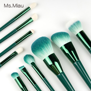 ชุดแปรงแต่งหน้า Belleza 10 ชิ้น ขนแปรงสังเคราะห์นุ่มพิเศษ ด้ามไม้สัมผัสนุ่ม สำหรับแต่งตา ทาปาก และสติปเปลอร์ - Product Image 2