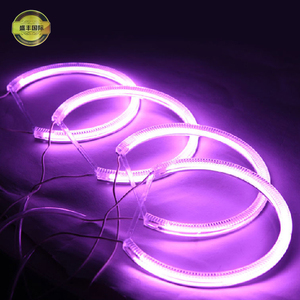 Nouveaux anneaux halo multicolores <span class=keywords><strong>CCFL</strong></span> <span class=keywords><strong>Angel</strong></span> <span class=keywords><strong>Eyes</strong></span> 12V pour E36 E38 E39 <span class=keywords><strong>E46</strong></span> - Product Image 4