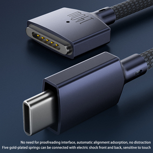 Cable Magnético 3 en 1 USB-C Tipo C PD140w Compatible con Mag3, Cable de Carga para Portátiles Mac de 14 y 16 Pulgadas - 6.6 pies - Product Image 6