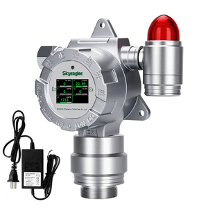 Fixo 5-em-1 <span class=keywords><strong>detector</strong></span> de concentração de gás CH4 O2 CO H2S analisador VOC SO2 detectando alarme PID CO2 monitoramento NH3 NENHUM CL2 HCN Sensor - Product Image 6