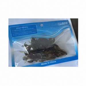 Venta al por mayor <span class=keywords><strong>de</strong></span> PVC 20 unids/bolsa pesca <span class=keywords><strong>de</strong></span> <span class=keywords><strong>carpa</strong></span> Craw Fish señuelos blandos 4,5 cm-6,2 cm 1,95G Camarón criatura cebo señuelo suave - Product Image 3