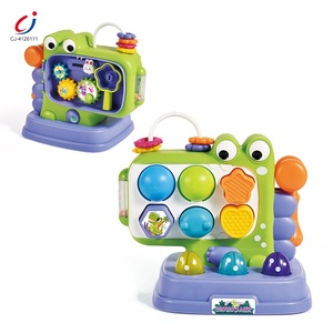 Chengji toddler toys dinosaur montessori sorting activity toys cube interactive educational whack a mole game giocattoli per bambini 2-4 anni - Product Image 2