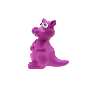 Çevre dostu kauçuk gıcırtılı kanguru çiğnemek oyuncak küçük hayvanlar için en kaliteli kemik şeklinde köpek oyuncak - Product Image 2