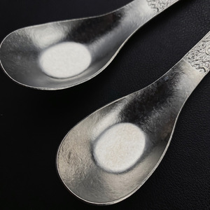 Cuchara de titanio puro con diseño de flor de hielo, ligera, portátil, duradera, estilo retro, para uso en el hogar, hotel, camping al aire libre - Product Image 4