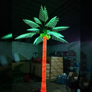 Lumières de Noël intelligentes à motif LED, décoration de palmier cocotier, éclairage de palmier artificiel fantaisie - Product Image 2