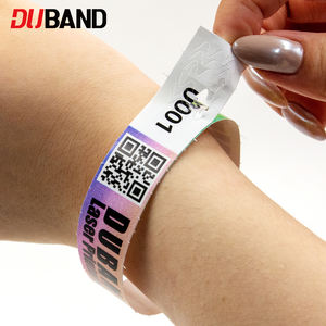 Bracelets en polytissage imprimables au laser doux avec une texture confortable pour les clients des hôtels et des centres de villégiature - Product Image 6