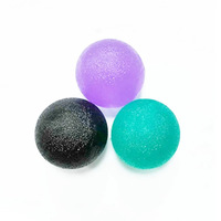 Pelota Antiestrés de TPE con Agarre Ergonómico para Ejercicios y Masaje de Manos