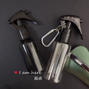 Nhà Máy Cung Cấp Trực Tiếp 60Ml Phẳng Cổ Chai Pet Chai Móc Chai Chuột Đầu Phun Rượu Sương Mù Mỹ Phẩm Nước Nhựa Phun Chai - Product Image 1