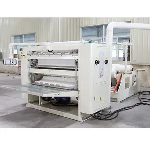 Automatic 6 lines facial tissues paper folding making machine