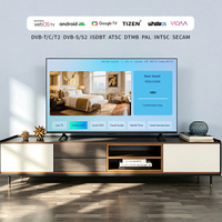 Écran LCD 43 50 65 75 85 " Smart TV Star X/Solar TV avec faible consommation d'énergie DVB T2 S2 Télévision numérique par satellite
