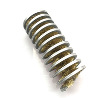 Prix usine Nylon vers l'intérieur enroulé à l'intérieur de la brosse en spirale pour le nettoyage du fil polissage détartrage