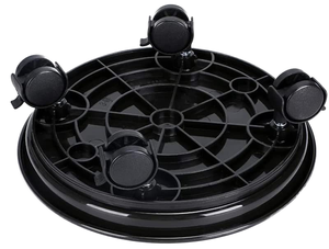 Soucoupes géantes en plastique pour pots de fleurs Accessoires pour pots de plantes plaqués pour le jardin, la maison et les hôtels Design polyvalent pour l'utilisation au sol - Product Image 3