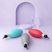 Flacon pompe en plastique réutilisable pour shampoing, savon liquide et gel douche, 500 ml, écologique, élégant et luxueux, pour soins personnels