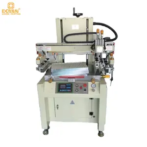 DOYAN Vertical semi-automatic flat silk screen printing machine for bag and poster printing