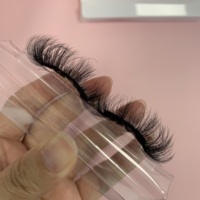 Fournisseurs de cils Vente en gros 5D Faux cils de vison 15mm 20mm 3D Mimics Lash Extensions Cruelty Free Russian Spike Lashes