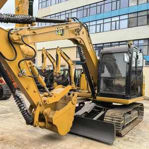 Excavadora CAT308E2 usada con brazo telescópico original de Japón, 8t, miniexcavadora Cat de segunda mano, Cat308E, excavadora pequeña, Cat307, 306e, 305.5e en stock. - Product Image 3